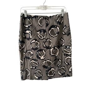 Ann Taylor Animal Print Pencil Skirt